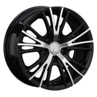 Диск LS wheels BY701 15x6.5 5x112 ET40 DIA73.1 BKF