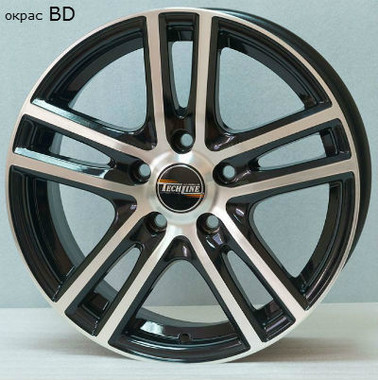 Диск Tech Line 529 15x6 4x114.3 ET38 DIA67.1 BD