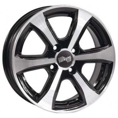 Диск Tech Line 408 14x5.5 4x100 ET43 DIA60.1 BD