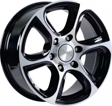 Диск Скад Скала 17x7.5 6x139.7 ET25 DIA106.1 АЛМАЗ