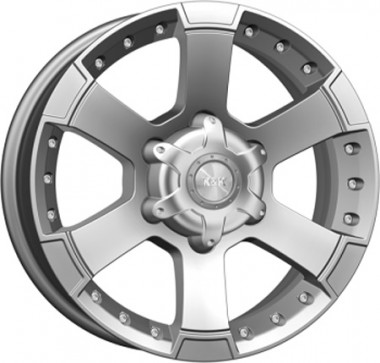 Диск K&K M56 16x7 6x139.7 ET38 DIA108.1 БЛЭК ПЛАТИНУМ