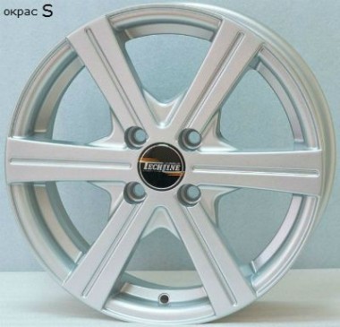 Диск Tech Line 544 15x6 4x100 ET45 DIA54.1 S