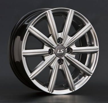 Диск LS wheels BY738 15x6 4x100 ET43 DIA73.1 HPB