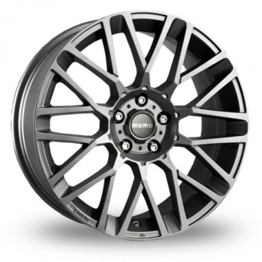 Диск MOMO REVENGE 20x10 5x112 ET25 DIA66.6 MATT BLACK-POLISHED