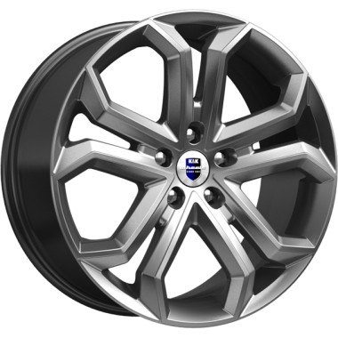 Диск K&K Пандора 19x8.5 5x112 ET48 DIA66.6 ДАРК ПЛАТИНУМ