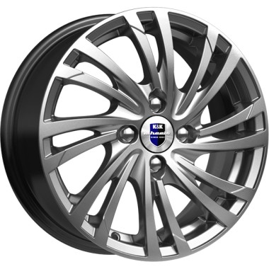 Диск K&K Мейола 15x6 4x100 ET40 DIA60.1 ДАРК ПЛАТИНУМ