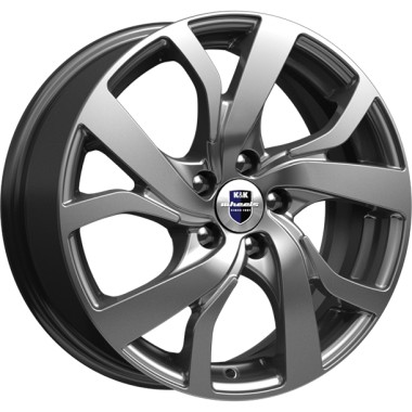 Диск K&K Палермо 16x6.5 5x108 ET50 DIA63.3 ДАРК ПЛАТИНУМ