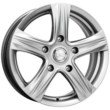 Диск K&K Легион 16x6.5 5x114.3 ET45 DIA67.1 СИЛЬВЕР