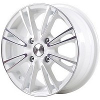 Диск Скад Пантера 14x5.5 4x100 ET45 DIA67.1 АЛМАЗ-БЕЛЫЙ