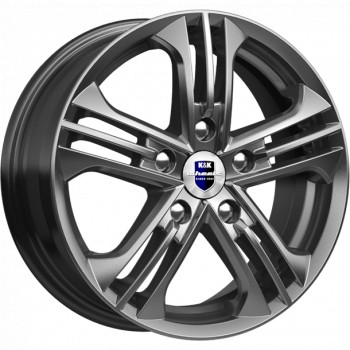 Диск K&K Trinity 15x6 5x114.3 ET50 DIA67.1 ДАРК ПЛАТИНУМ