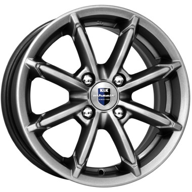 Диск K&K Sportline 14x6 4x100 ET40 DIA67.1 ДАРК ПЛАТИНУМ
