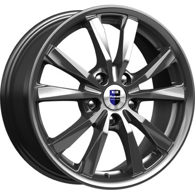 Диск K&K Спайдер 16x6.5 5x108 ET50 DIA63.3 БЛЭК ПЛАТИНУМ