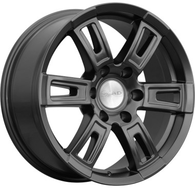 Диск Скад Тор 18x8 6x139.7 ET25 DIA106.1 ЧЁРНЫЙ БАРХАТ