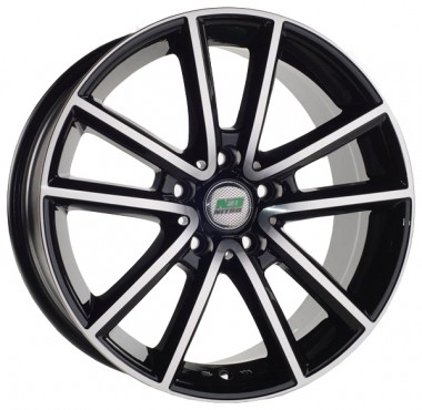 Диск N2O Y9100 16x6.5 5x114.3 ET39 DIA60.1 BFP