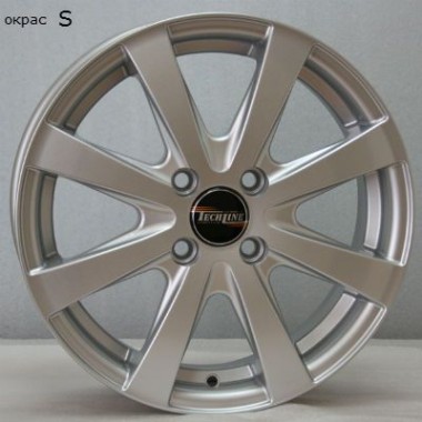 Диск Tech Line 634 16x6 5x114.3 ET45 DIA67.1 S