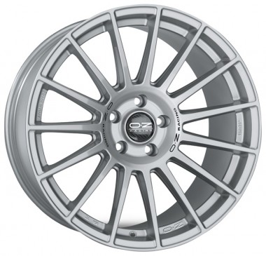 Диск OZ SUPERTURISMO DAKAR 20x11 5x130 ET48 DIA71.6 MATT RACE SILVER BLACK LETTERING
