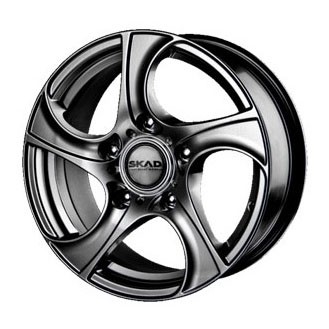 Диск Скад Вихрь 16x7 5x139.7 ET40 DIA98.5 ГРАФИТ