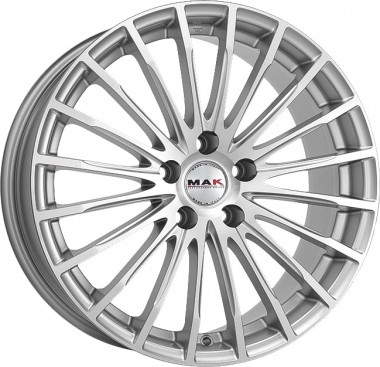 Диск MAK FATALE 17x7.5 5x120 ET40 DIA67.1 SILVER