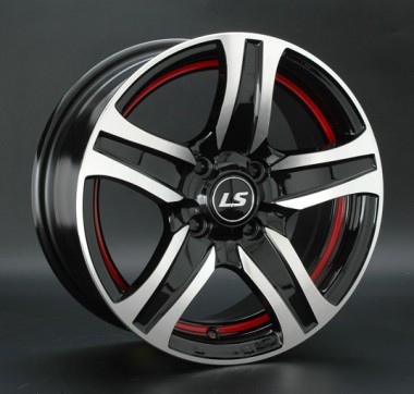 Диск LS wheels LS145 15x6.5 5x105 ET39 DIA56.6 BKF-RL