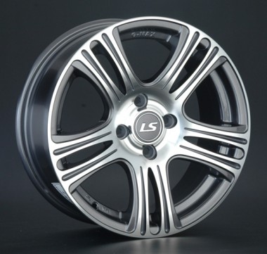 Диск LS wheels LS318 15x6.5 4x100 ET40 DIA73.1 GMF