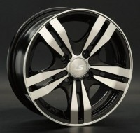 Диск LS wheels LS142 15x6.5 5x100 ET38 DIA73.1 BKF
