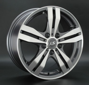 Диск LS wheels LS142 16x6.5 5x114.3 ET45 DIA73.1 GMF