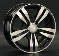 Диск LS wheels LS142 16x6.5 5x114.3 ET45 DIA73.1 BKF