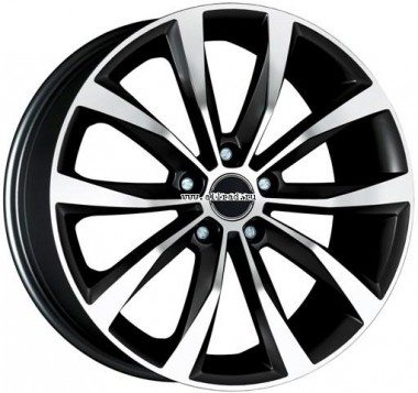 Диск MAK WOLF 16x6.5 5x114.3 ET40 DIA76.1 BLACK MIRROR