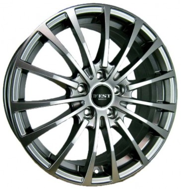 Диск Прома Цунами 17x7 5x108 ET50 DIA63.3 ПЛАТИНА