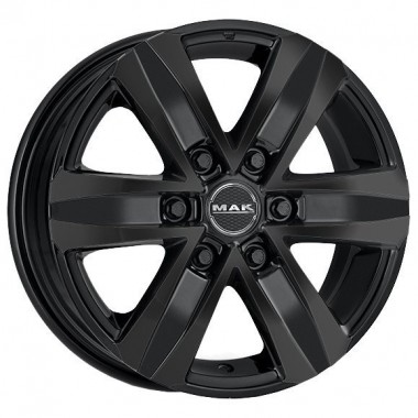 Диск MAK STONE6 20x8.5 6x139.7 ET20 DIA106.1 GLOSS BLACK