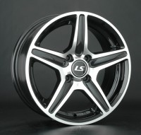 Диск LS wheels LS345 16x7 4x108 ET27 DIA65.1 BKF