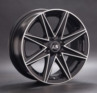 Диск LS wheels LS363 15x6.5 4x100 ET40 DIA73.1 BKF Диск LS wheels LS363 15x6.5 4x100 ET40 DIA73.1 BKF