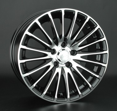 Диск LS wheels LS565 16x7 5x100 ET40 DIA73.1 BKF