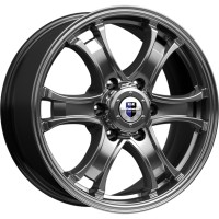 Диск K&K Балеар 18x7.5 6x114.3 ET30 DIA66.1 ДАРК ПЛАТИНУМ