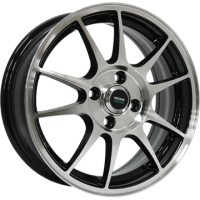 Диск Megami MGM-5 15x6 4x100 ET48 DIA54.1 BKF