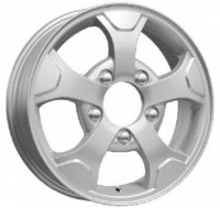 Диск K&K КС657 16x5 5x139.7 ET58 DIA98.5 СИЛЬВЕР