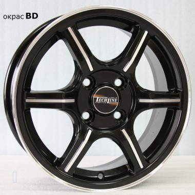 Диск Tech Line 433 14x5.5 4x100 ET38 DIA67.1 BD