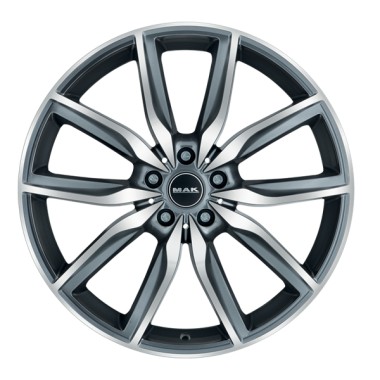 Диск MAK Allianz 20x9 5x112 ET44 DIA66.6 GUNMETAL MIRROR FACE