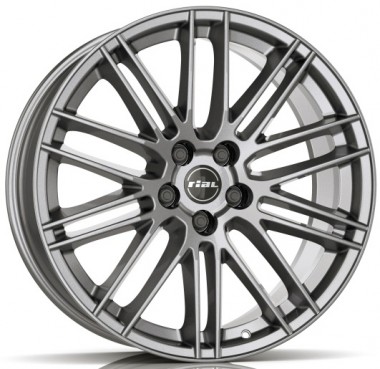 Диск Rial KiboX 20x9 5x112 ET33 DIA66.6 METAL GREY