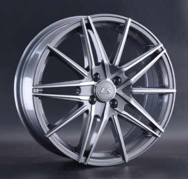 Диск LS wheels LS 957 17x6.5 4x100 ET50 DIA60.1 GMF