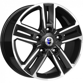 Диск K&K Backfire 18x8 5x114.3 ET50 DIA67.1 АЛМАЗ ЧЕРНЫЙ