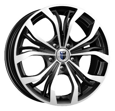 Диск K&K Аламида 16x6.5 5x114.3 ET38 DIA67.1 АЛМАЗ ЧЕРНЫЙ