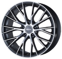 Диск MAK MUNCHEN 18x8 5x120 ET30 DIA72.6 GUN METALLIC-MIRROR FACE