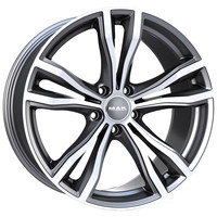 Диск MAK X-Mode 20x11 5x120 ET35 DIA74.1 GUNMETAL MIRROR FACE