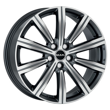 Диск MAK Birmingham 22x9.5 5x108 ET40 DIA63.3 GUNMETAL MIRROR FACE