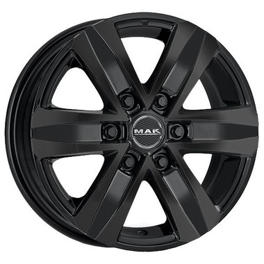 Диск MAK STONE6 18x8 6x139.7 ET15 DIA106.1 GLOSS BLACK