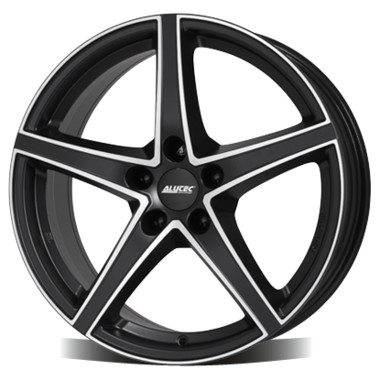 Диск ALUTEC Raptor 18x8 5x112 ET34 DIA70.1 RACING BLACK FRONT POLISHED