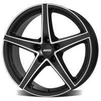 Диск ALUTEC Raptor 18x8 5x112 ET34 DIA70.1 RACING BLACK FRONT POLISHED Диск ALUTEC Raptor 18x8 5x112 ET34 DIA70.1 RACING BLACK FRONT POLISHED