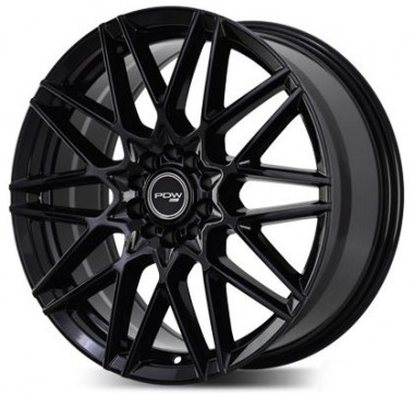 Диск PDW 5337 17x7 4x100 ET40 DIA60.1 GLOSS BLACK