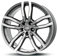 Диск ALUTEC Drive 21x9.5 5x112 ET53 DIA66.6 METAL GREY FRONT POLISHED